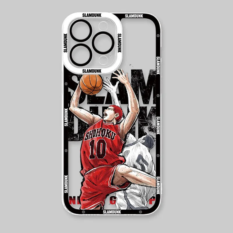 Anime Cool Slam Dunk Case For Samsung Galaxy A54 A34 A24 A14 A13 A53 A33 A73 A23 A05 A05S A72 A52 A52S A32 A22 A12 A51 A71 Etui