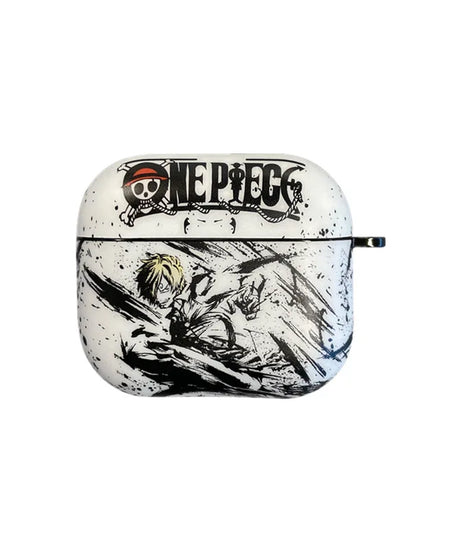 Anime One Piece Bluetooth Earphone Case For Apple AirPods 1 2 3 Pro 4 Headphone Headset Wireless Protection Cover Funda