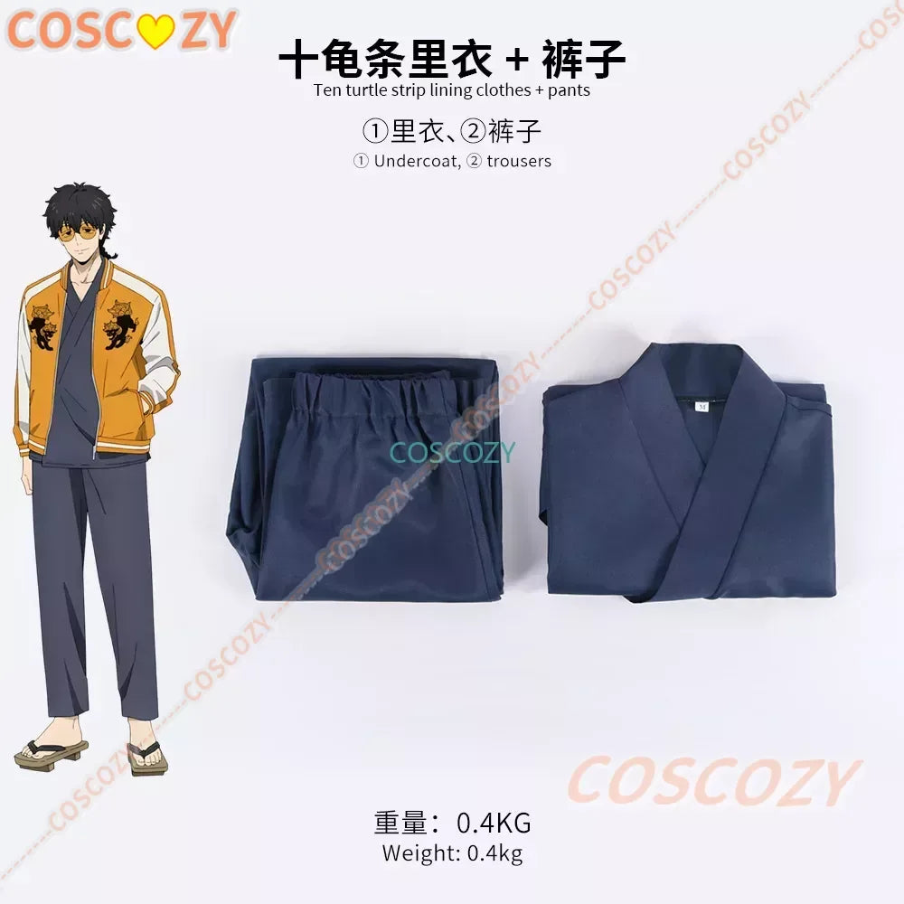 Wind Breaker Jo Togame Cosplay Set - Costume, Wig, Uniform, Glasses