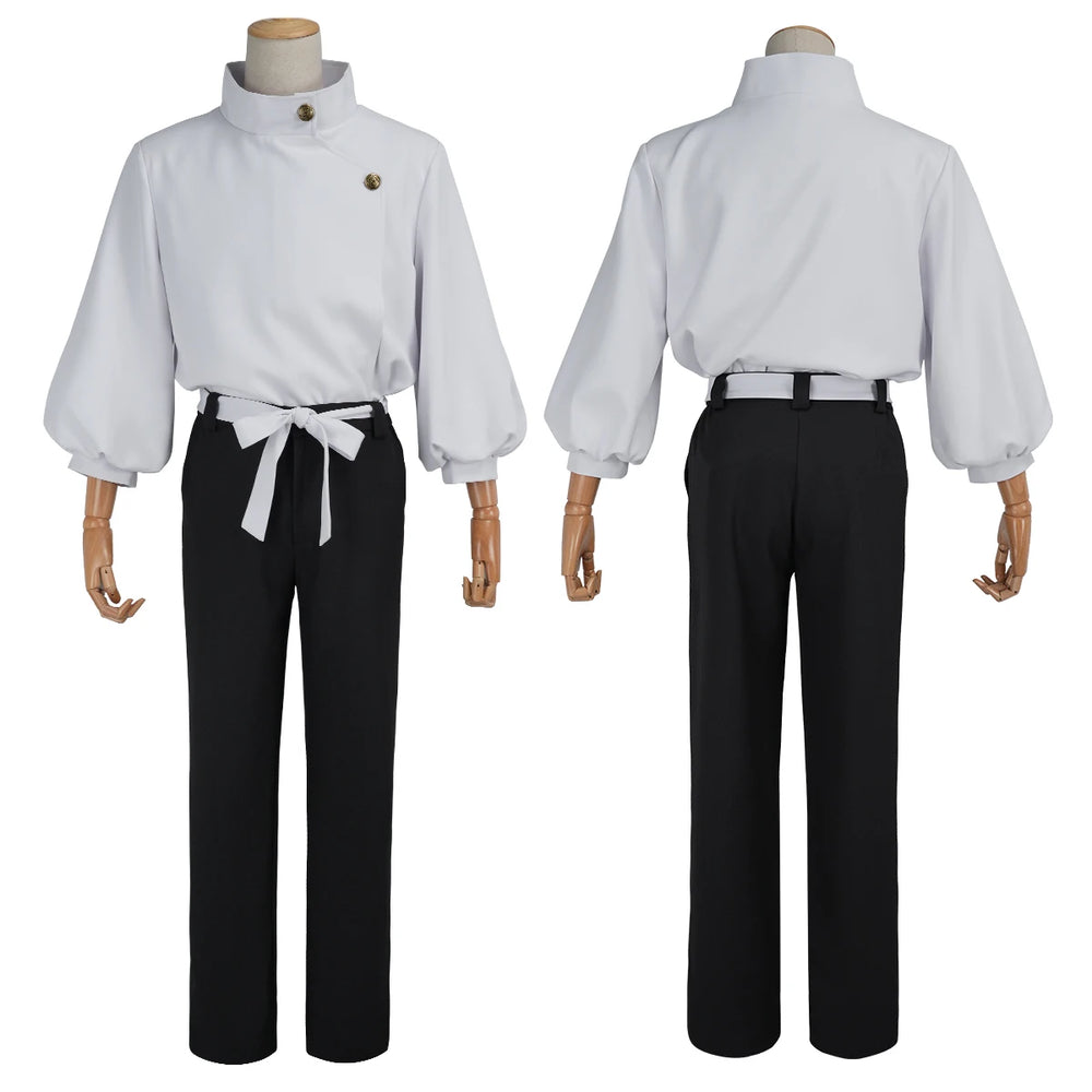 Anime Jujutsu Kaisen Yuji Itadori & Yuta Okkotsu Cosplay Costume – Upgraded Uniform Set 6