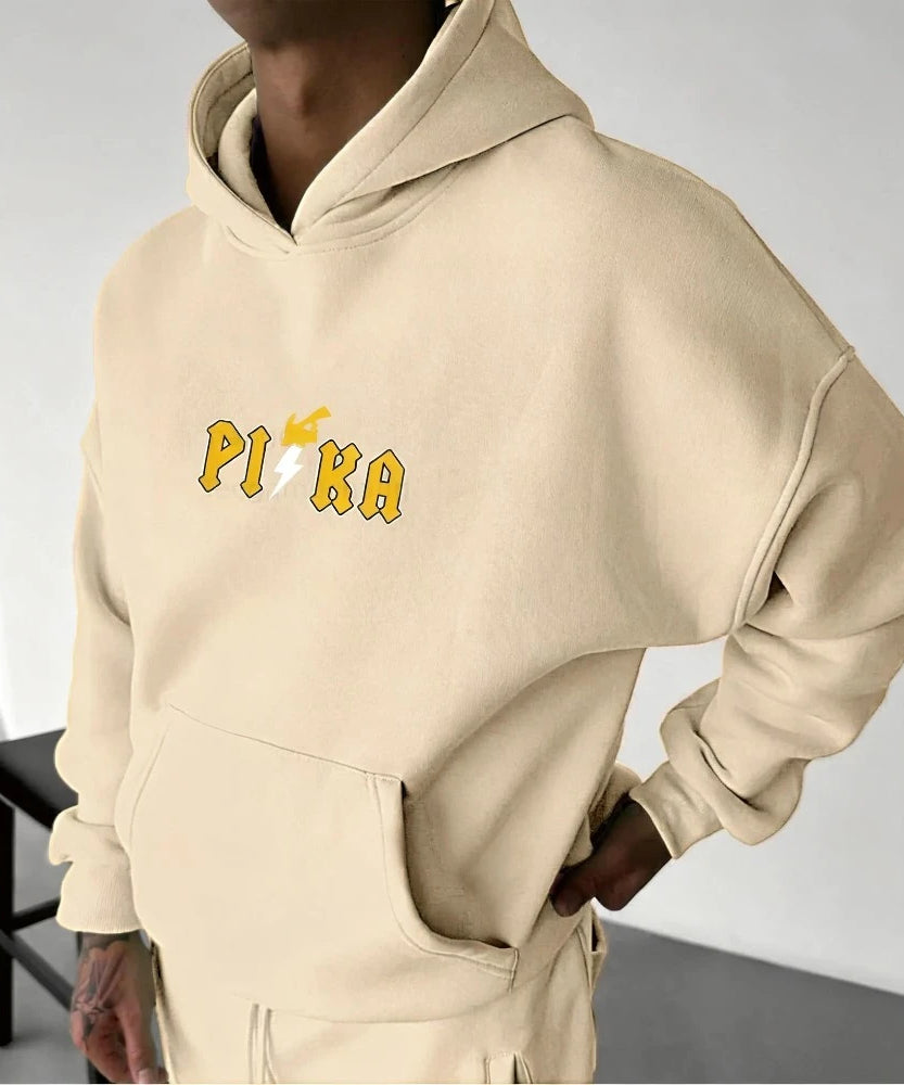 Pokémon Anime New Original Hoodie Autumn and Winter Men's and Women's Street Casual Loose American Hip Hop Sweater Top