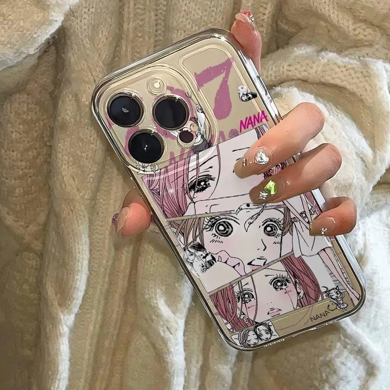 Nana Osaki Clear Case for iPhone (16/15/14/13/12/11 & Pro Max) 2
