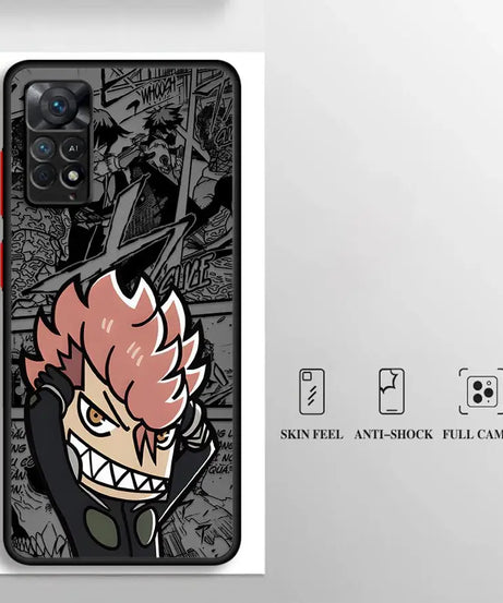 Anime Kaiju No.8 Phone Case for Xiaomi Redmi Note 11Pro 11T 14 10Pro 9 11S 9S 12 13 Pro 10S 9Pro 11 8 Matte Cover