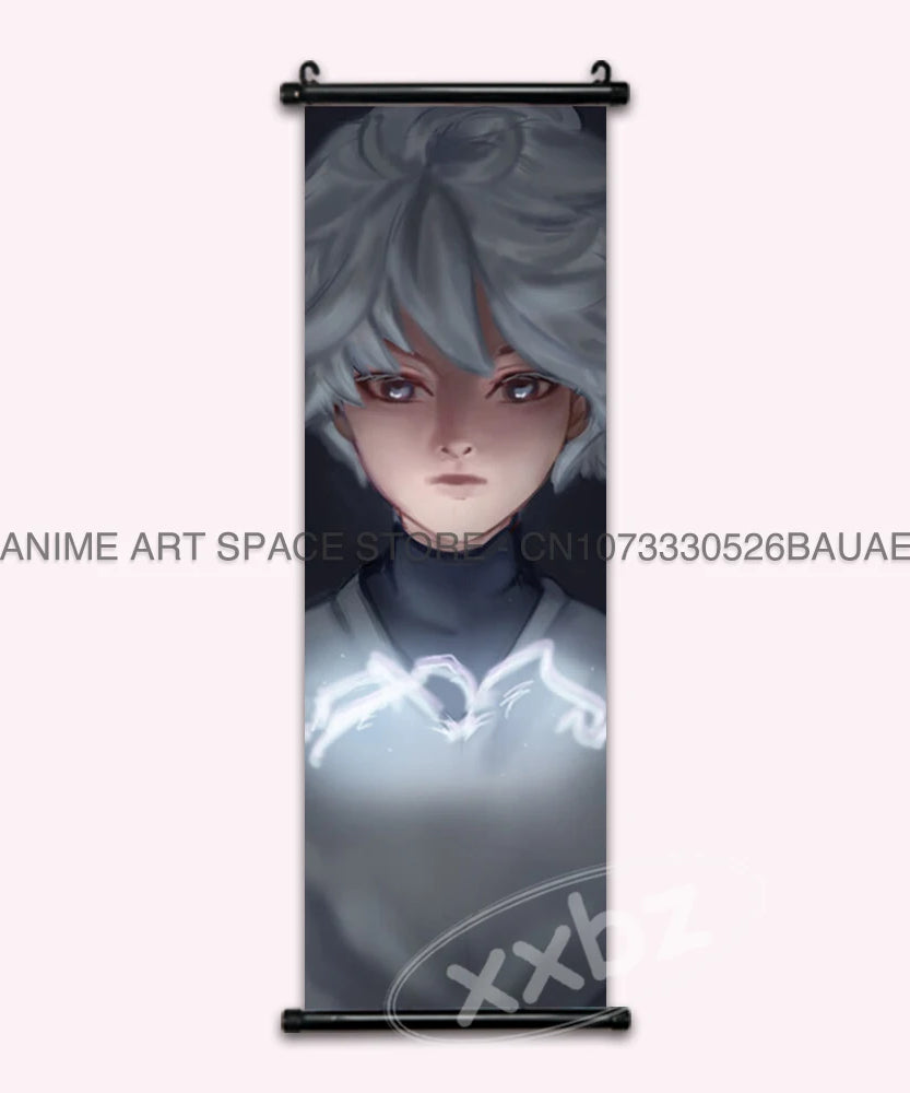 Hunter x Hunter Scroll Poster – Classic Anime Wall Art Canvas Decoration