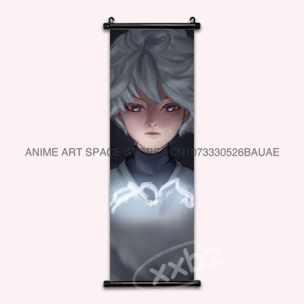 Hunter x Hunter Scroll Poster – Classic Anime Wall Art Canvas Decoration