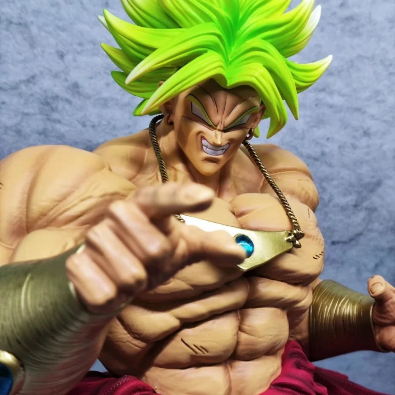 Dragon Ball Super Saiyan Broly PVC Action Figure — 50cm GK Statue 5