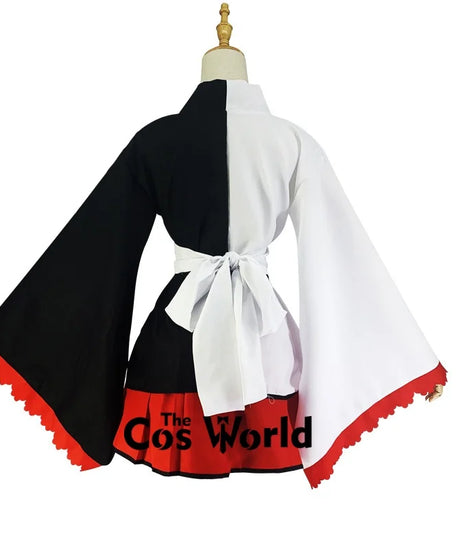 Danganronpa Monokuma Kimono Outfits Anime Game Cosplay Costumes