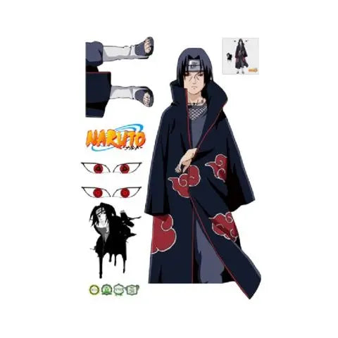 Naruto Wall Stickers, Personalized 3D Three-dimensional Adhesive Wall Stickers, Waterproof Glass Stickers, Decorative Paintings