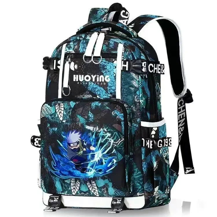 Naruto Kakashi Children School Bags Kids Backpack In Primary Schoolbag for Teenager Boys Waterproof Backpacks Book Bag