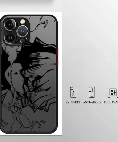 Case for iPhone 8 7 SE 16 XS 14 11 13 Mini 15 Pro MAX XR 11 Plus 12 Soft Cover 12Pro 14Pro 16 Plus Demon Slayer Kimetsu No Yaiba