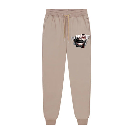 Spring Autumn Men's Joggers Brand Trousers Tokyo Ghoul Anime Printing Casual Pants Sweatpants Running Sporting Clothing