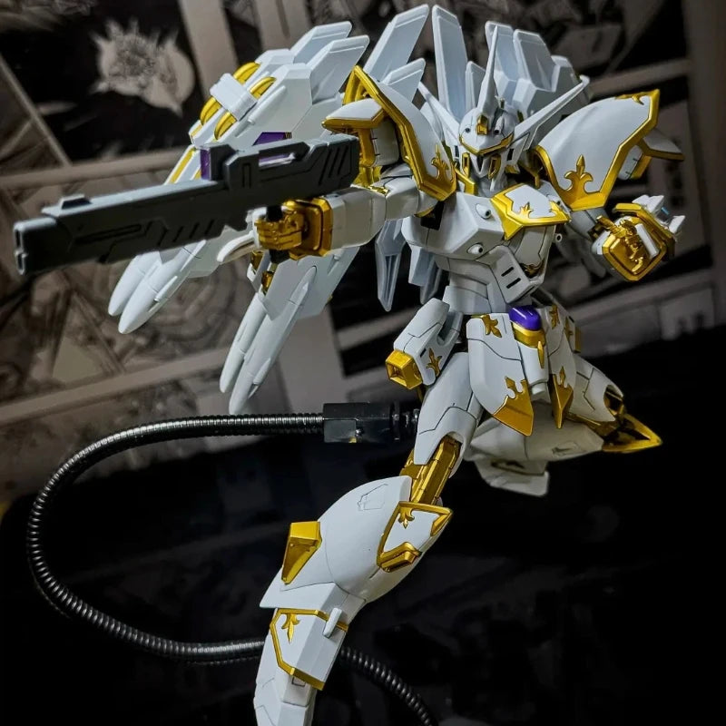HG 1/144 Black Knight Squad Garuda Assembly Model Kit Action Figure Anime Mecha Toy With Water Decals Decor Fan Collectable Gift