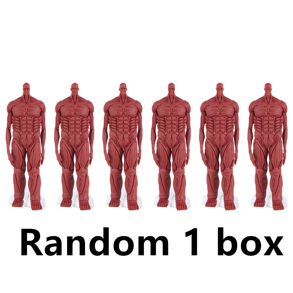 Attack on Titan Rumbling Ichiban KUJI Levi Hange Zoe Eren Mikasa Armin PVC Anime Action Figures Model Toys