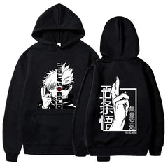 Gojo Satoru Jujutsu Kaisen Anime Hoodie – Premium Graphic Streetwear Pullover for Men & Women