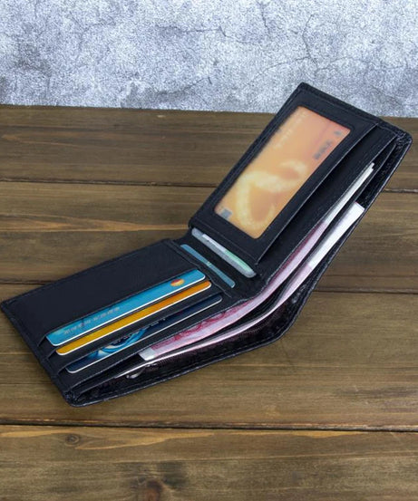 High Quality Genuine Leather Short Wallet 3D Dragon Style Card Wallet Vintage Bifold Small Purse for Man Male Gift Purses