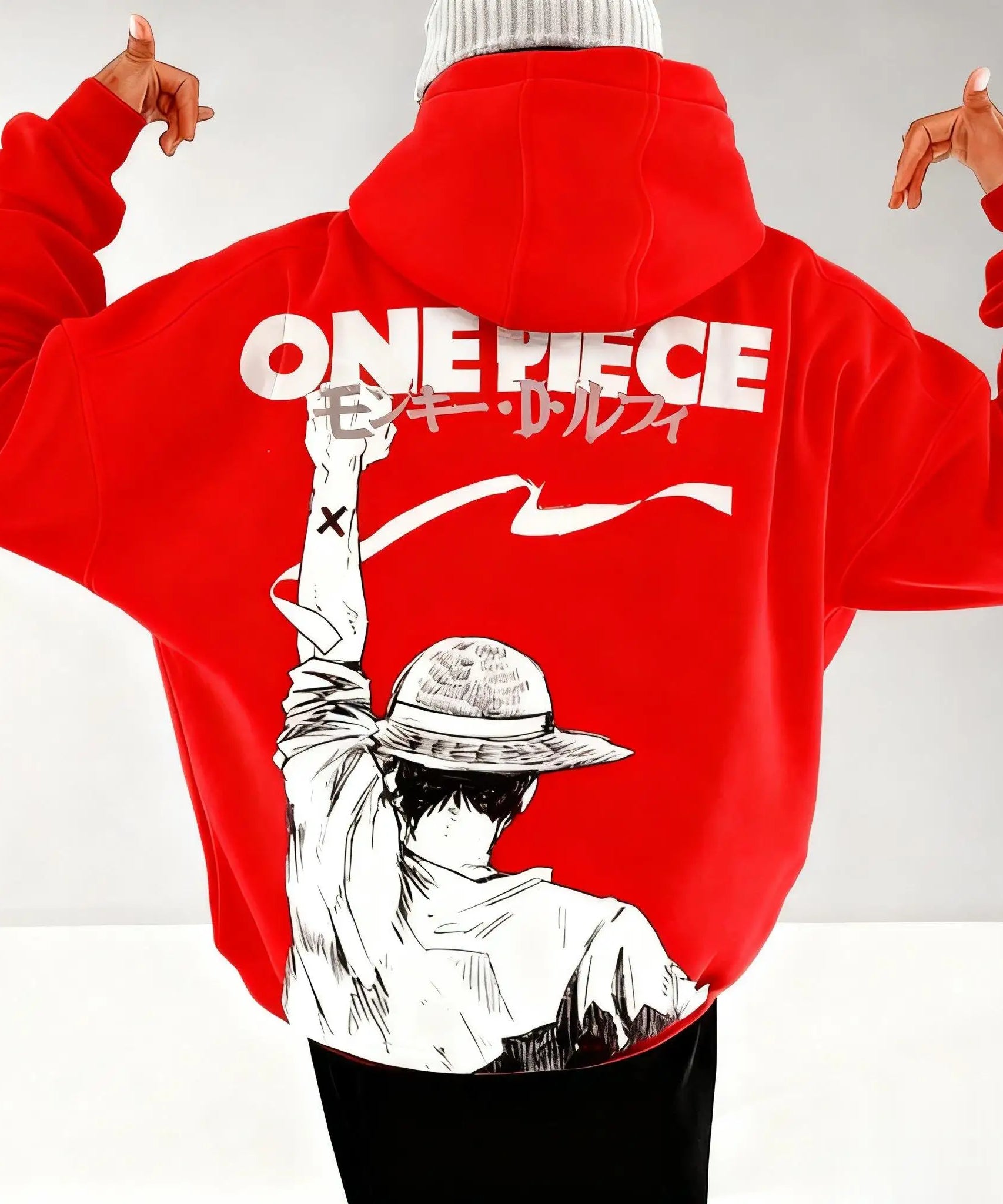 One Piece Anime Hoodie Men Women Pullover Sweatshirt Luffy Graphic Print Oversized Casual Streetwear Y2k Autumn Fashion Unisex
