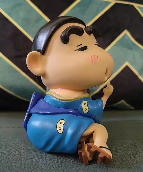 Crayon Shin chan Cute Joke Anime Office Desktop Car Creative Cute Bedroom Decoration Doll Handmade Birthday Gift