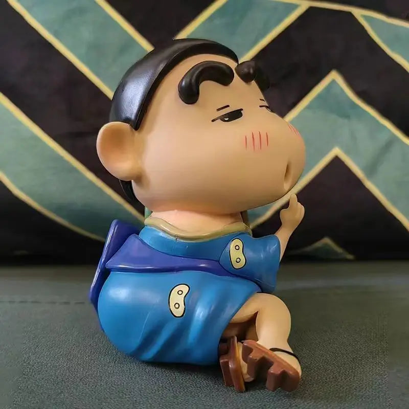 Crayon Shin chan Cute Joke Anime Office Desktop Car Creative Cute Bedroom Decoration Doll Handmade Birthday Gift