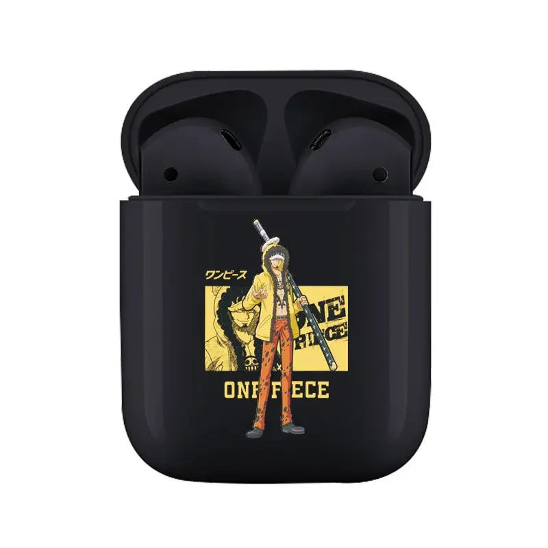 ONE PIECE Luffy Wireless Headset Anime Bluetooth 5.0 Sports Headphones Touch Control Long Standby Headset Birthday Gift