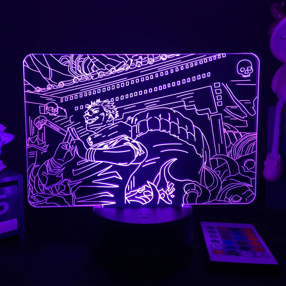 Anime Lamp Satoru Gojo Jujutsu Kaisen Led Night Light for Birthday Gift Jujutsu Kaisen Nightlight Satoru Gojo Lamp Drop Shipping