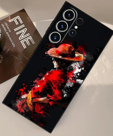 Ones Pieces Anime Funda Phone Cover Case for Samsung Galaxy S9 S25 Ultra S21 S20 S23 FE S22 S24 Plus