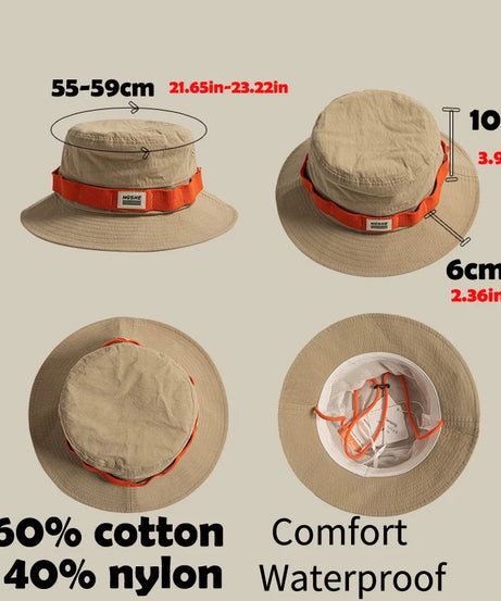 Japanese Hiking  Bucket  Hat for Women Men Fisherman Hat  Summer  Vacation Visor upf 50 Sun UV Protection Hat Chapeau Femme
