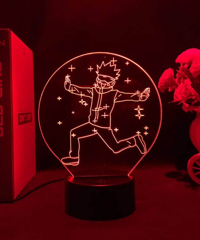Anime Lamp Satoru Gojo Jujutsu Kaisen Led Night Light for Birthday Gift Jujutsu Kaisen Nightlight Satoru Gojo Lamp Drop Shipping