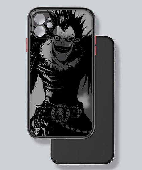 Death Note Cool Art Anime Frosted Translucent For Apple iPhone 16 15 14 13 12 11 XS XR X Pro Max Plus Mini Matte Phone Case