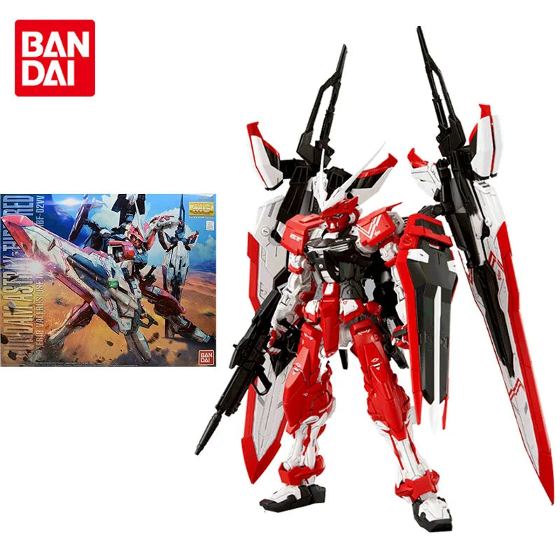 Bandai gundam model kit figure MG 1/100 MBF-02VV Astray Turn Red original gunpla model