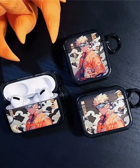 Anime Naruto Jiraiya Payne Itachi Apple Airpods pro2 protective cover 2/3 generation wireless Bluetooth headset shell for men