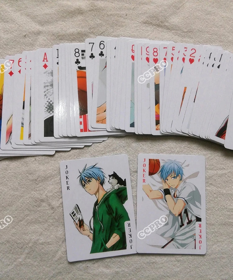 Anime Kuroko's Basketball Poker Cards Kuroko Tetsuya anime Accessories