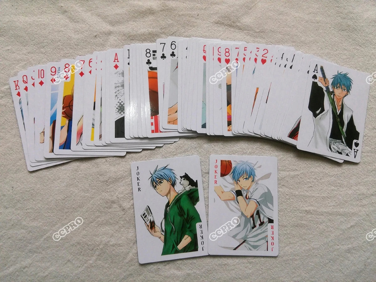 Anime Kuroko's Basketball Poker Cards Kuroko Tetsuya anime Accessories