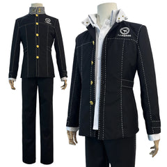 Persona 4 Yu Narukami Cosplay Costume — School Uniform & Wig