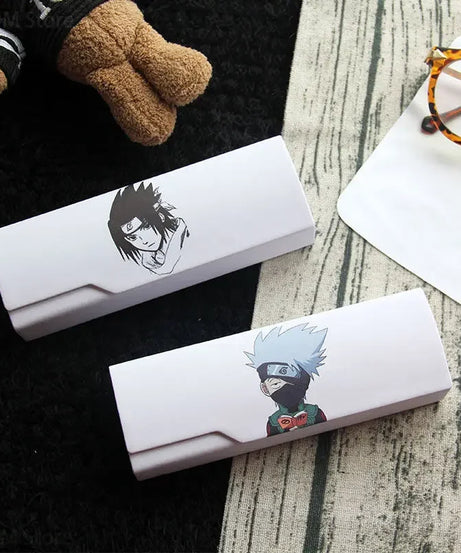 Naruto Sasuke Glasses Case Fashion Simplicity Portable Sunglasses Box Bag Carry Bag Accessories Eyeglasses Case Glasses Bag Gift