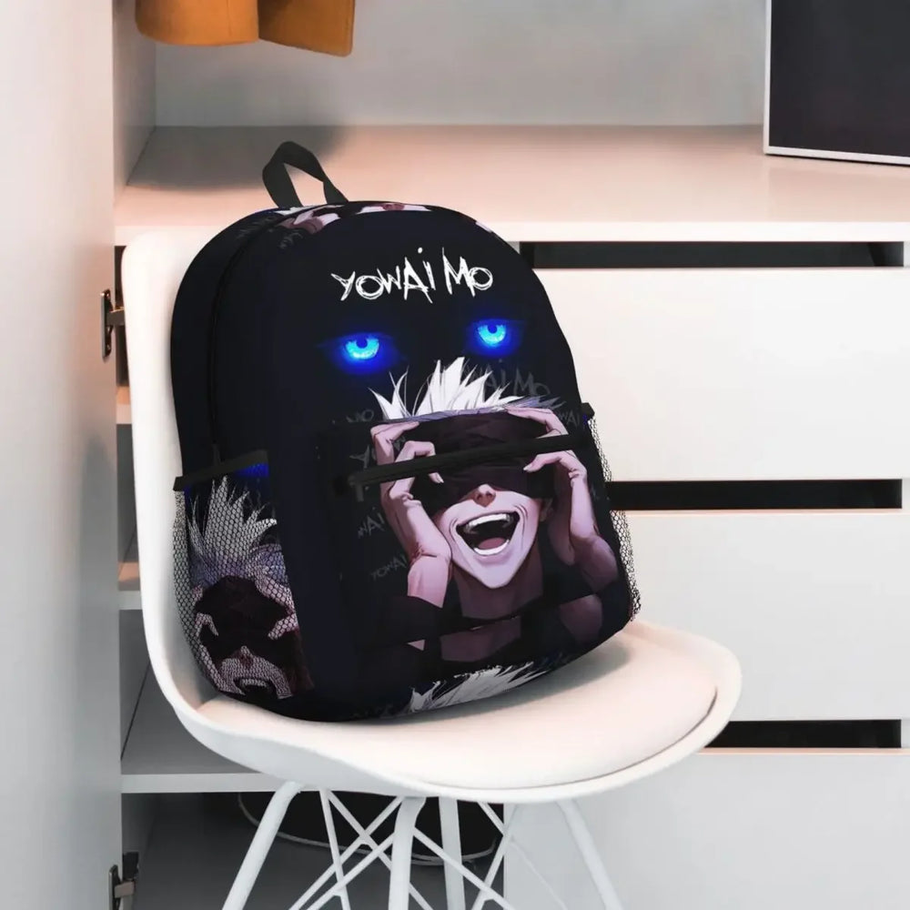 Jujutsu Kaisen Gojo Satoru School Backpack – Premium Anime Bookbag for Students & Travel 5