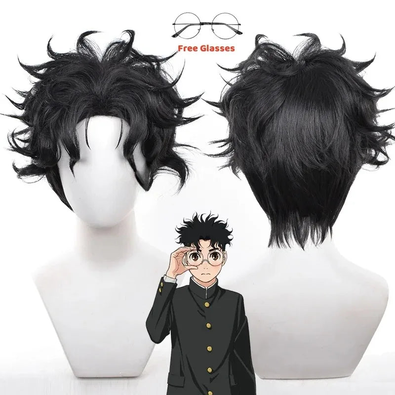 Dandadan Okarun (Ken Takakura) Cosplay Costume — Gakuran Uniform & Wig 7