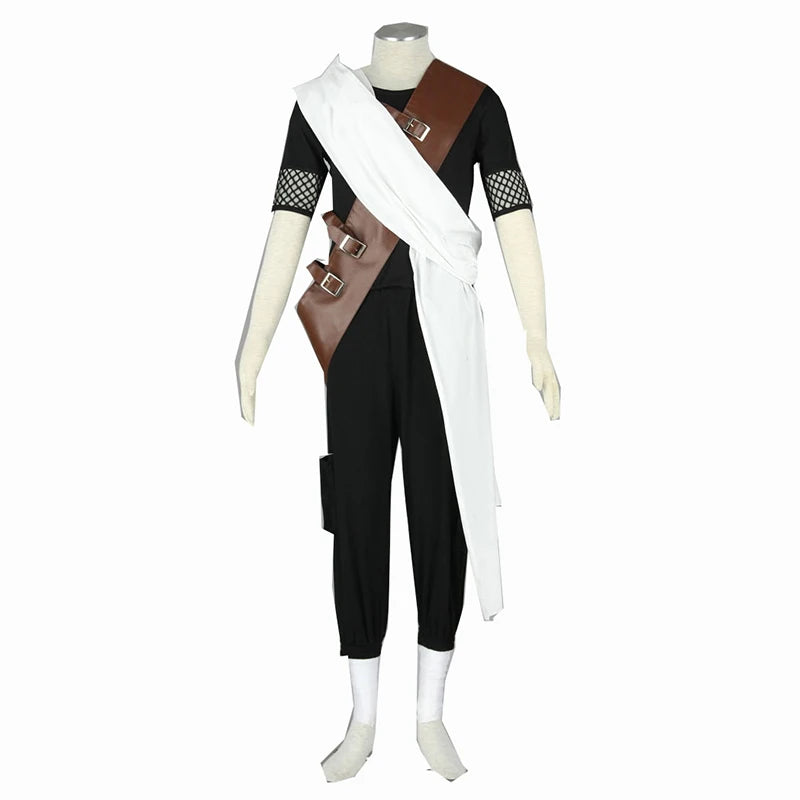 Anime Naruto Gaara Cosplay Costume – Third Kazekage Outfit Full Set for Men & Women