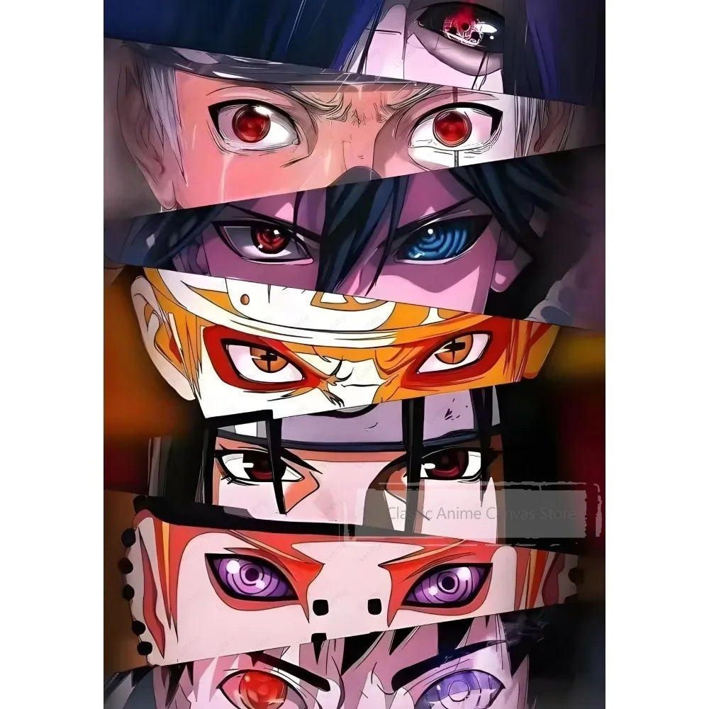 Anime Eyes Poster Prints Perfect Design Nordic Modern Home Decor Gift