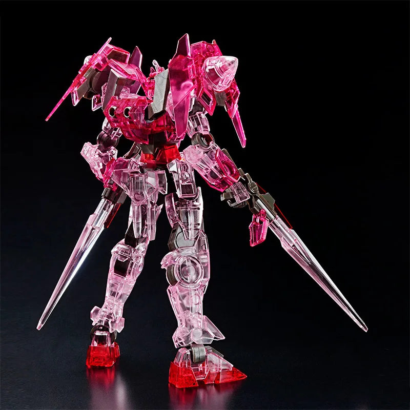 Stock HG 1/144 Original GUNDAM 00 DIVER TRANS-AM CLEAR BASE Aninm full Action Assembly Figure Model Toy Gifts for kids
