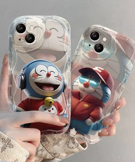 Doraemon Wave Soft Case – Samsung Galaxy A Series (A14, A34, A23, A13, M14 & More)