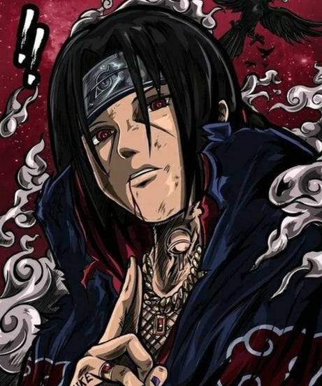 Uchiha Itachi New Diamond Painting Mosaic Naruto Cartoon Art Cross Stitch Embroidery Rhinestones Home Decor Children's Gift
