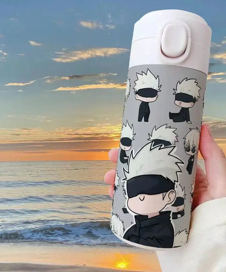 Gojo Satoru Jujutsu Kaisen Thermos Bottle – Anime Stainless Steel Water Cup