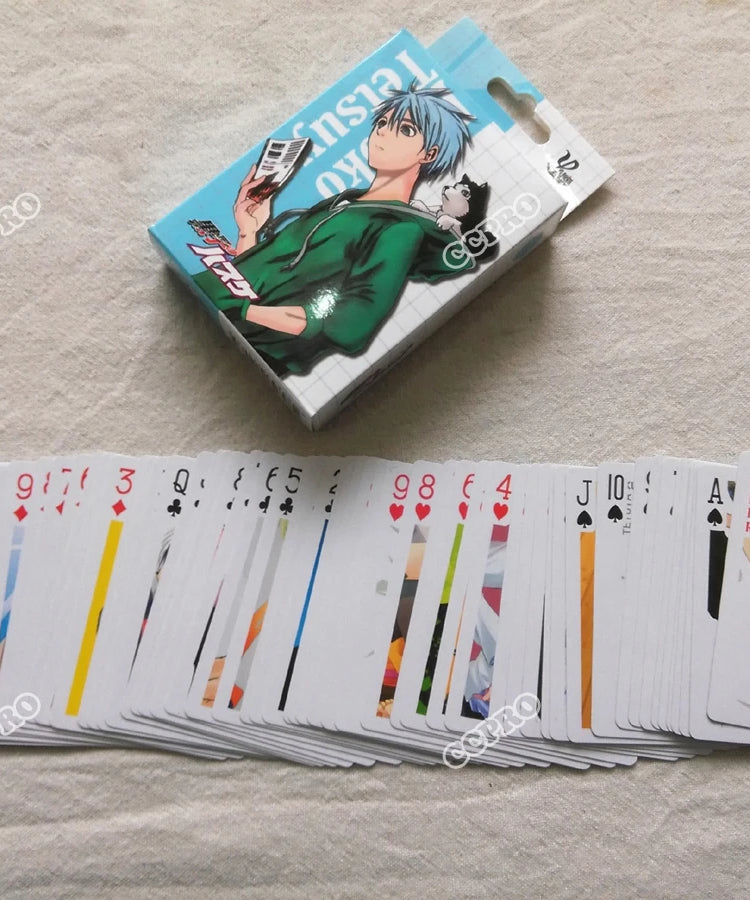 Anime Kuroko's Basketball Poker Cards Kuroko Tetsuya anime Accessories