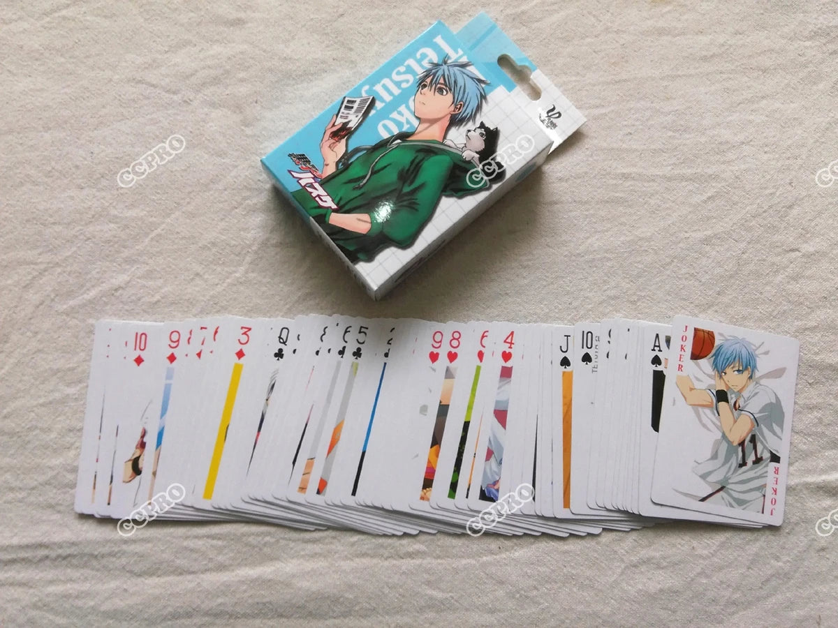 Anime Kuroko's Basketball Poker Cards Kuroko Tetsuya anime Accessories