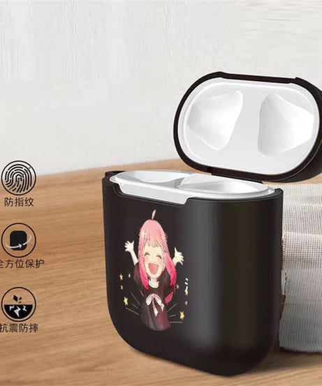 Spy x Family AirPods Case – Yor, Anya & Loid Forger Soft Cover for AirPods 1/2/3/Pro
