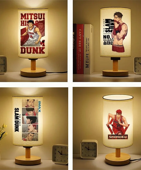 Slam Dunk Rukawa & Hanamichi Anime Bedside Lamp – Creative LED Table Light
