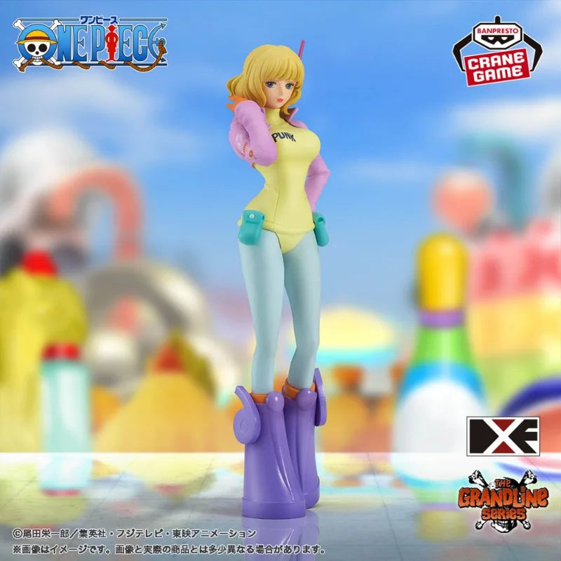 BANPRESTO ONE PIECE DXF～THE GRANDLINE SERIES～EGGHEAD STUSSY PVC Anime Action Figurine Collector Toy