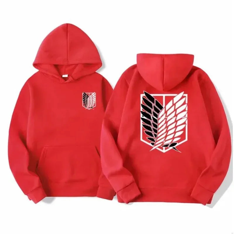 Attack on Titan Anime Hoodie – Premium Scout Regiment Streetwear Pullover for Men & Women 7