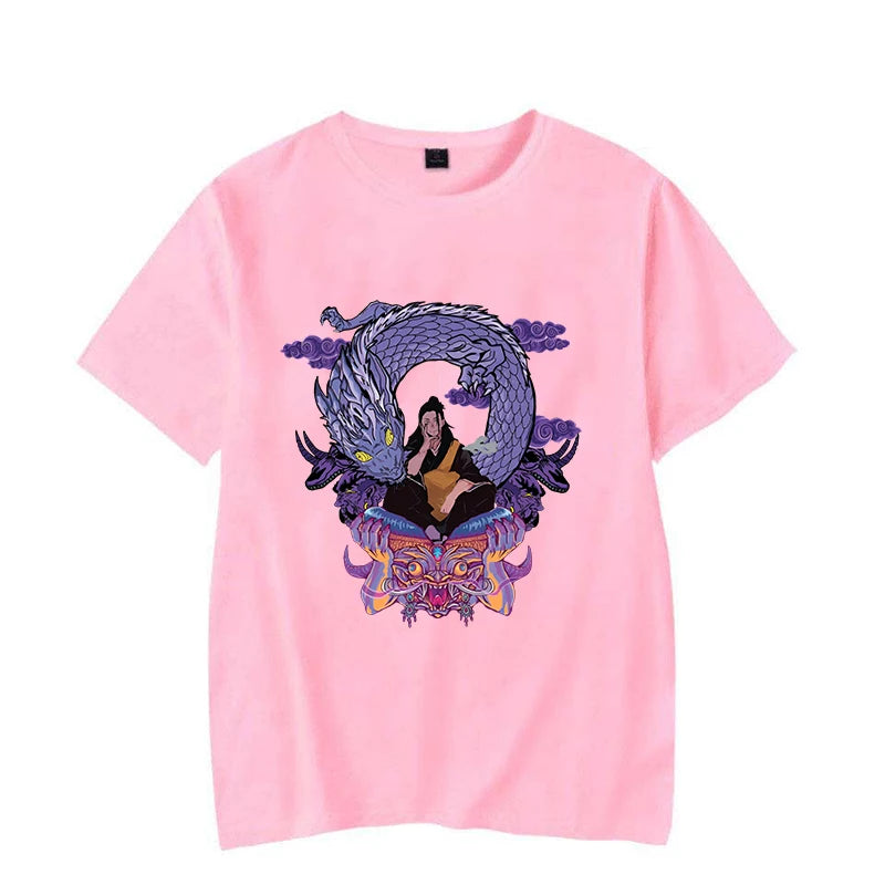 New Geto Suguru Print Graphic T Shirt Unisex Fashion Casual Short Sleeve Shirt Tee Anime Personality T Shirts