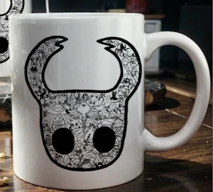 Hollow Knight Hornet Silk Song GK Tears City Window Mug Coffee Ceramic Color-Changing Cup Personalized Holiday Gift